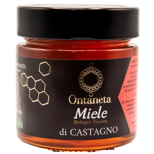 Confezione di miele di castagno